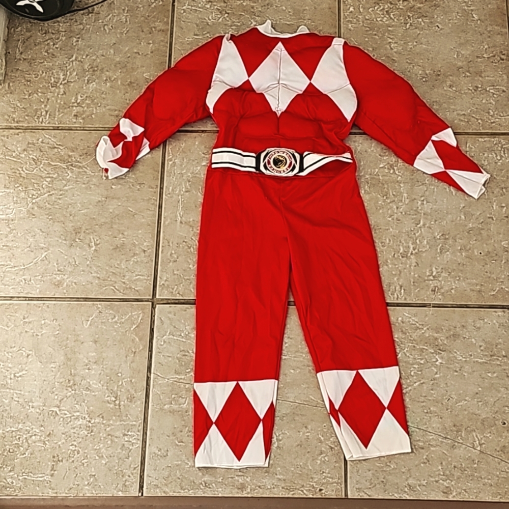 Red ranger tots costume